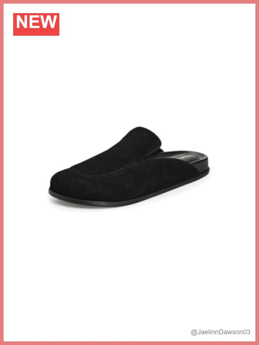 Women's Suede Clogs with Rubber Sole, Padded Footbed